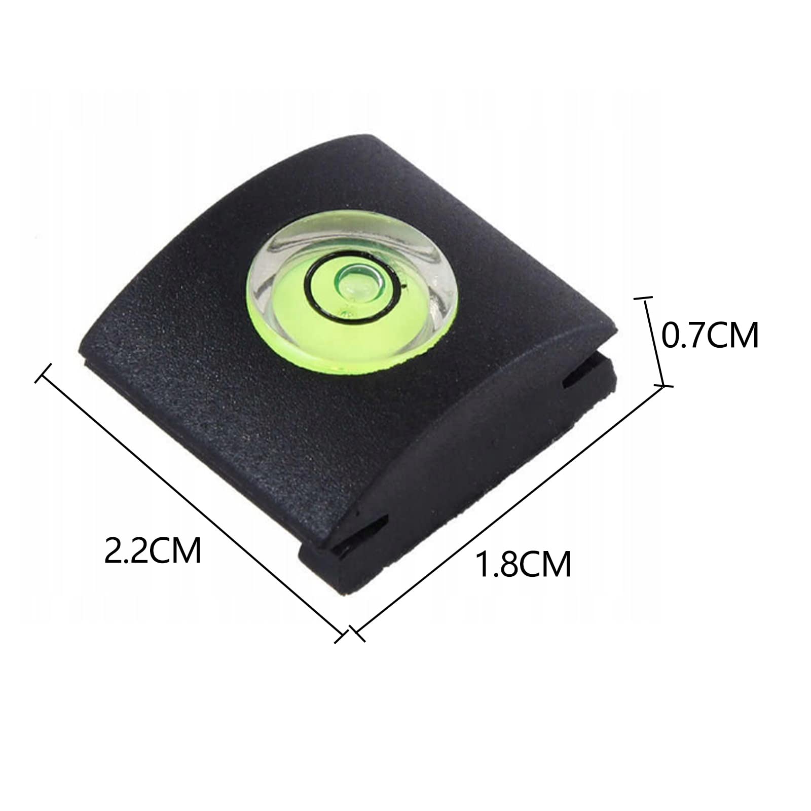 Set di 8 Coperture Hot Shoe, Copri Slitta Flash Esterno con Livella a Bolla D'aria, Fotocamera Copertura Hot Shoe, Livellatore per Macchina Fotografica Reflex, Coperchio Protezione Hot Shoe