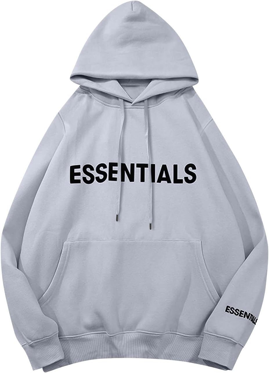JUTOO Hoodies for Men and Women Y2K Hoodie Oversized Hoodie Women Hoodies For Men Uk Letter Hip-Hop Pullover With Pocket Hooded Sweatshirt, S-4XL