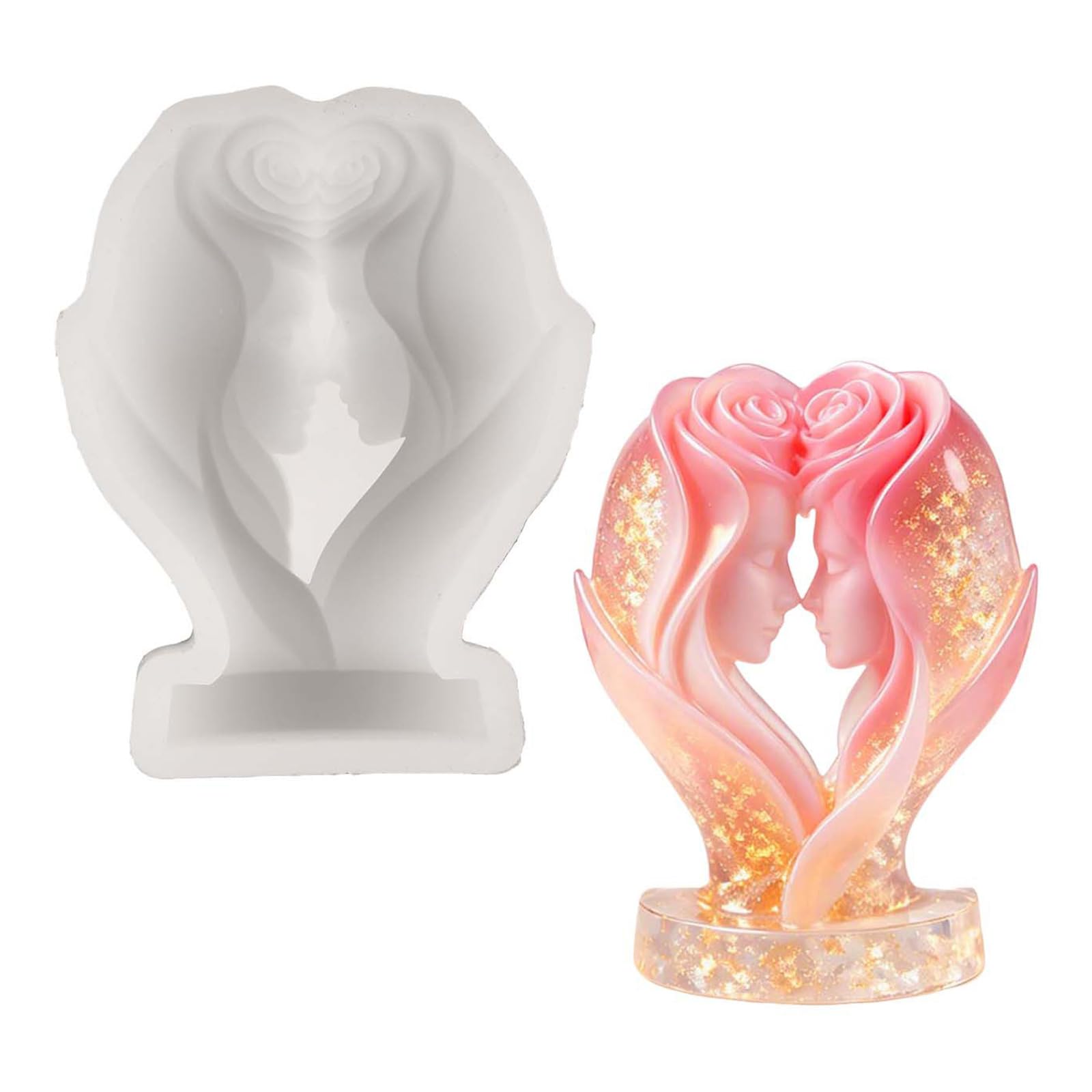 Kaeltsyn Food Grade Silicone Rose Making for Scented and Art Projects Rose Silicone