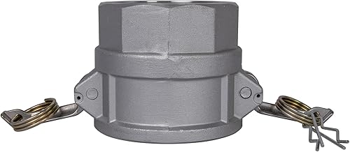 Miniatura 15 de 2 piezas de aluminio Camlock (1 pulgada D) accesorios de manguera de leva y ranura, accesorios de bloqueo de leva, acoplador hembra x rosca NPT