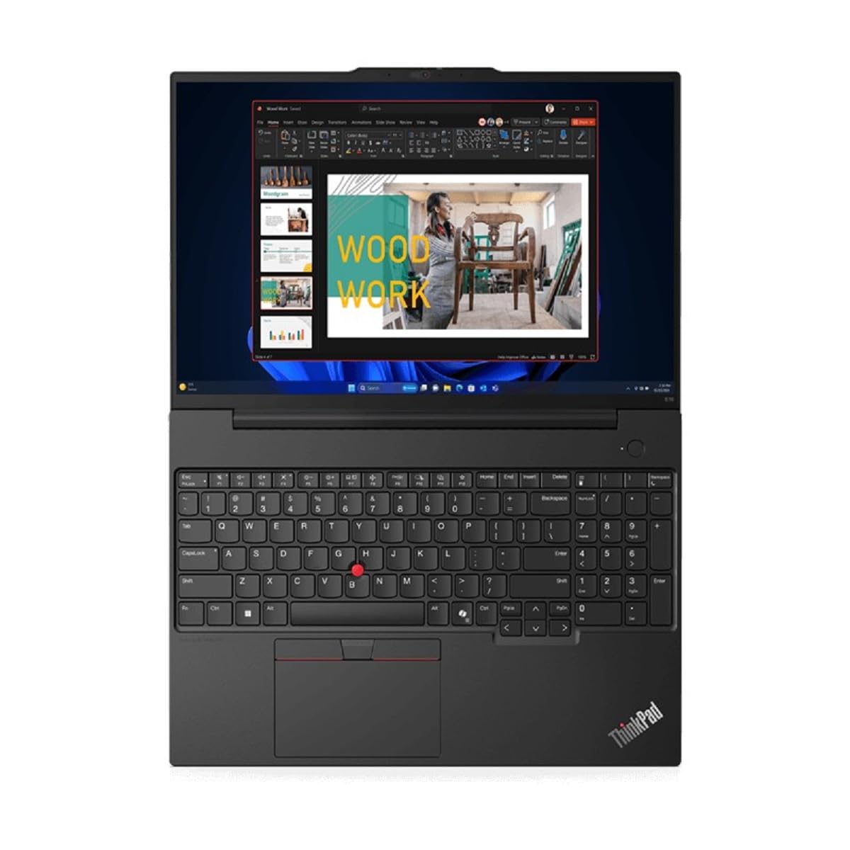 Lenovo ThinkPad E16 AMD Ryzen™ 7 7735HS Ordinateur Portable 40,6 cm (16") WUXGA 16 Go DDR5-SDRAM 512 Go SSD Wi-Fi 6E