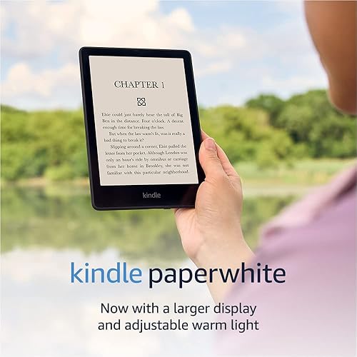 Kindle Paperwhite seminuevo (8 GB), ahora con pantalla de 6.8" y luz cálida ajustable  Con anuncios
