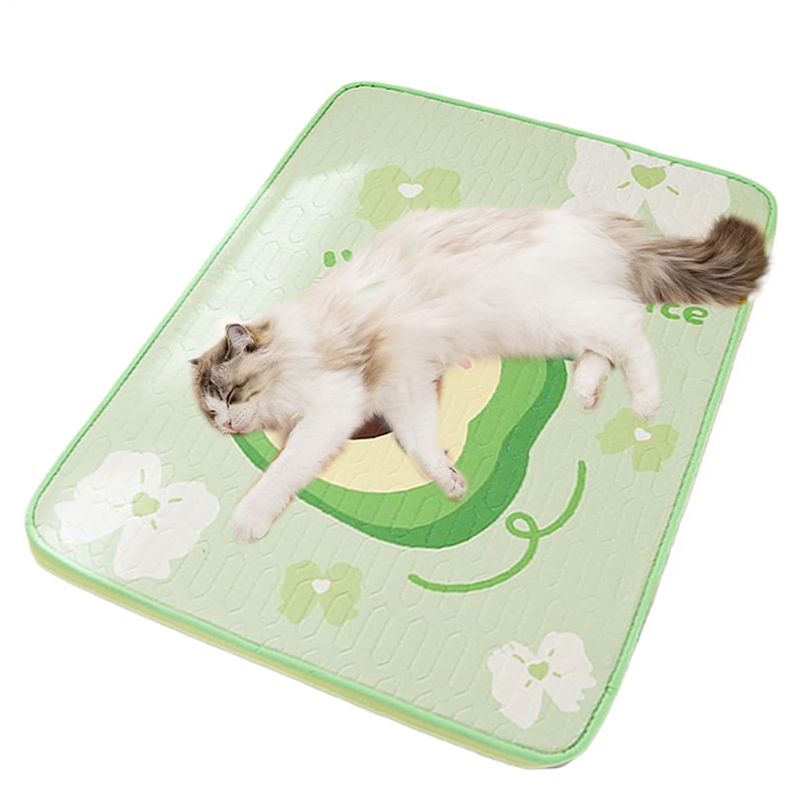 Almohadilla Refrescante Canina Antideslizante Transpirable Lavable a | Manta Refrescante Base Antideslizante De Malla Inofensiva Para Interior, Jaula, Suelo, Sofá Y Viajes