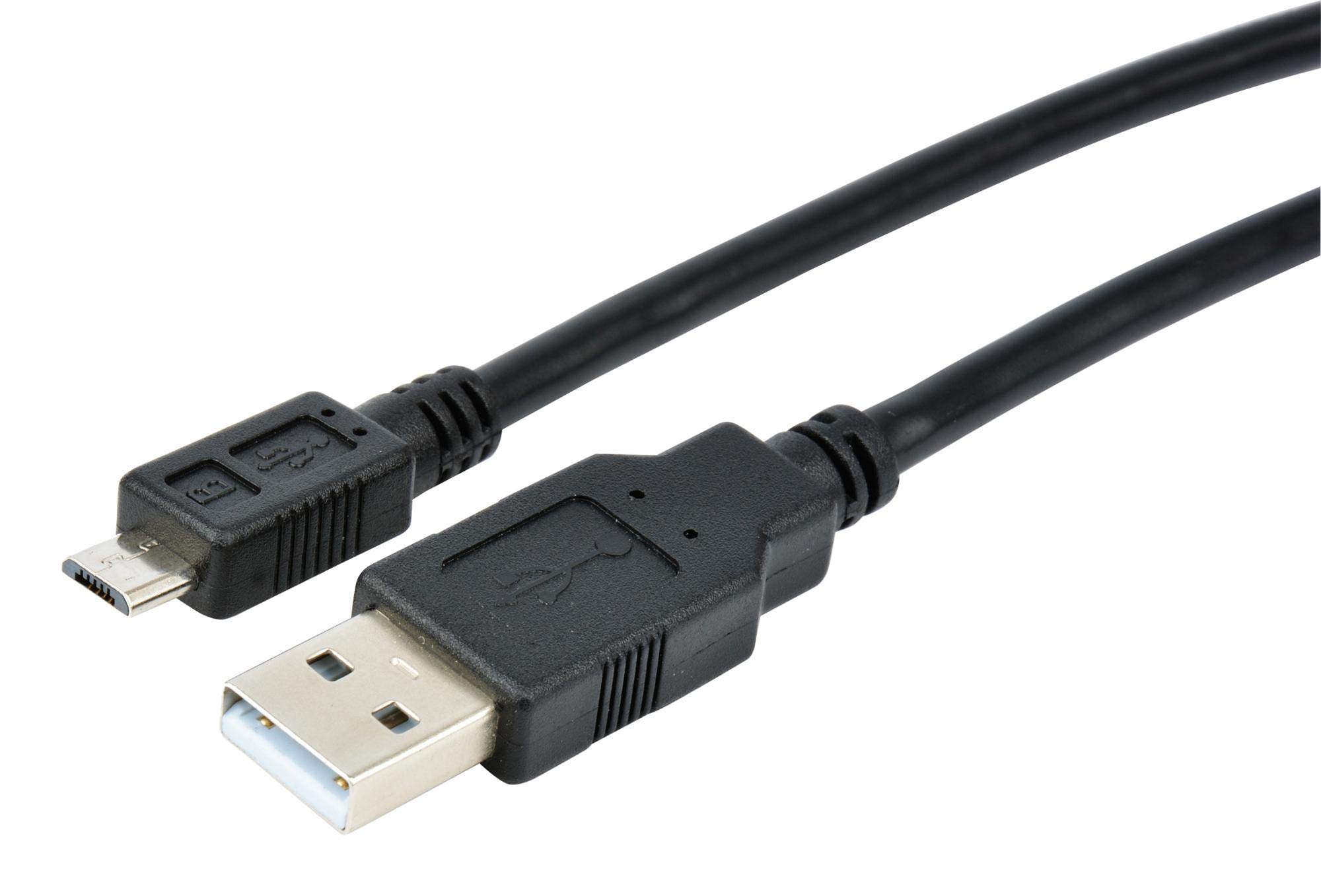 MULTICOMP - MC002734 - USB Cable, 2.0 Plug A-Micro B, 6FT, BLK