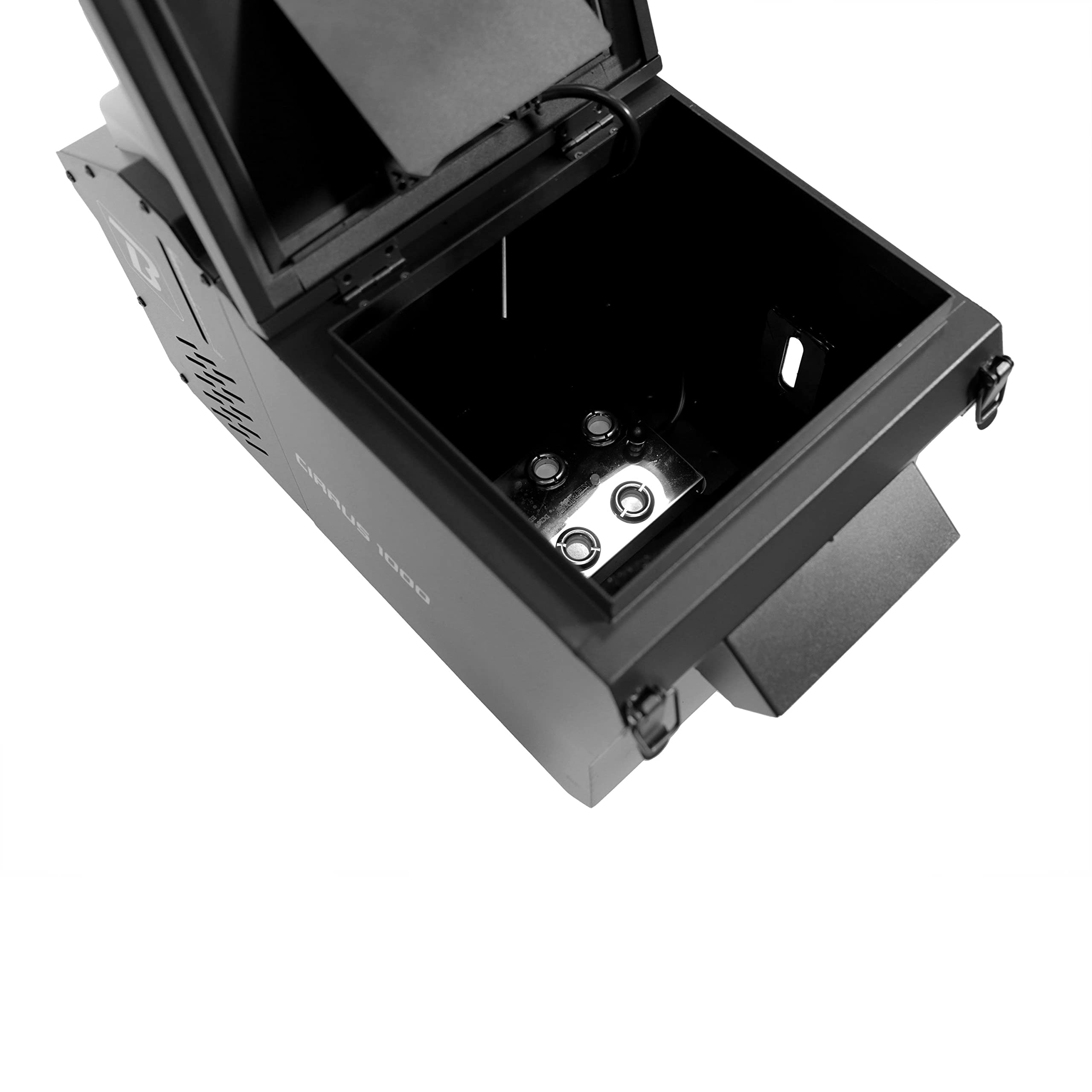 BoomToneDJ, CIRRUS 1000, machine à fumée lourde à base d'eau, télécommande inclue 1000 W, idéale pour les mariages, anniversaires et tout autres évènements professionnels, ne nécessite pas de glace