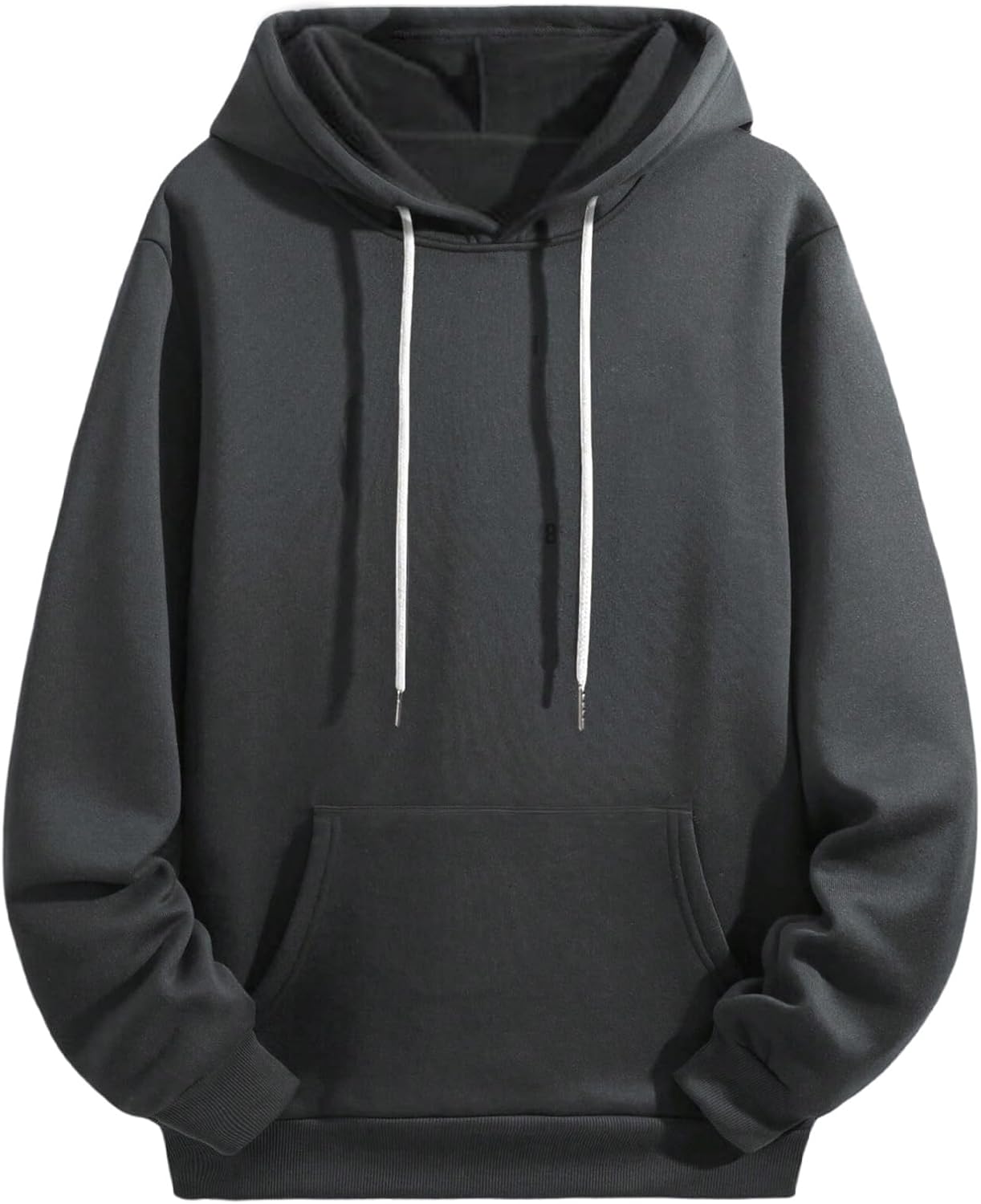 Floerns Men's Graphic Print Long Sleeve Drawstring Hoodie Pullover Sweatshirt - Image 3