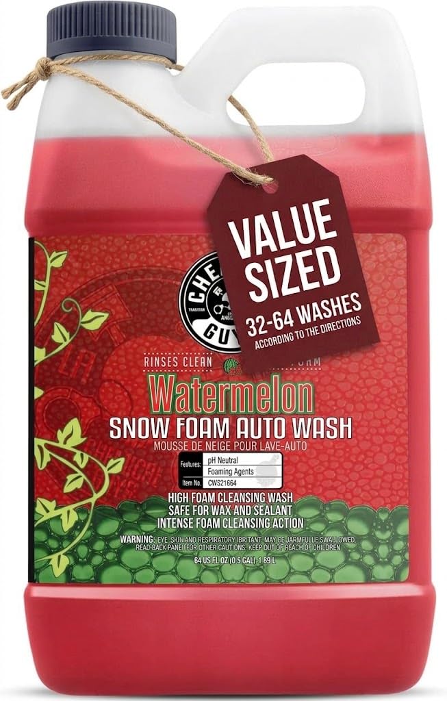 Chemical Guys, Watermelon Snow Foam Car Wash Soap for Foam Cannons, 64 oz