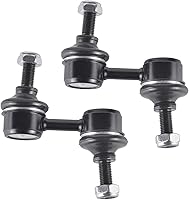 Vista 1569 de Detroit Axle - Kit de suspensión delantera de 10 piezas para Chevy Aveo Aveo5 Pontiac G3 Wave 2 Ready Struts Assembly 2 Enlaces de barra