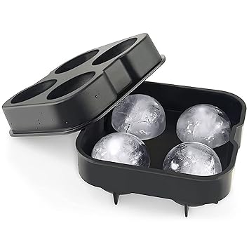 Sampton Whiskey Ice Cube Silicone Ball Maker Mold Sphere Mould 6 Holes New Ice Balls Party Brick Round Tray Bar Tool