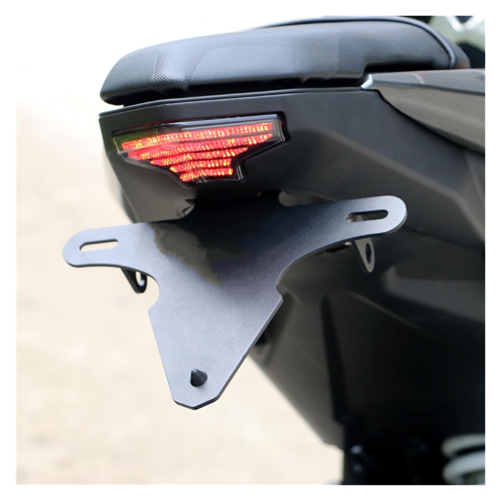 Lightech Adjustable Licence Plate Holder Kit For SUZUKI GSXS 950 2021-2022