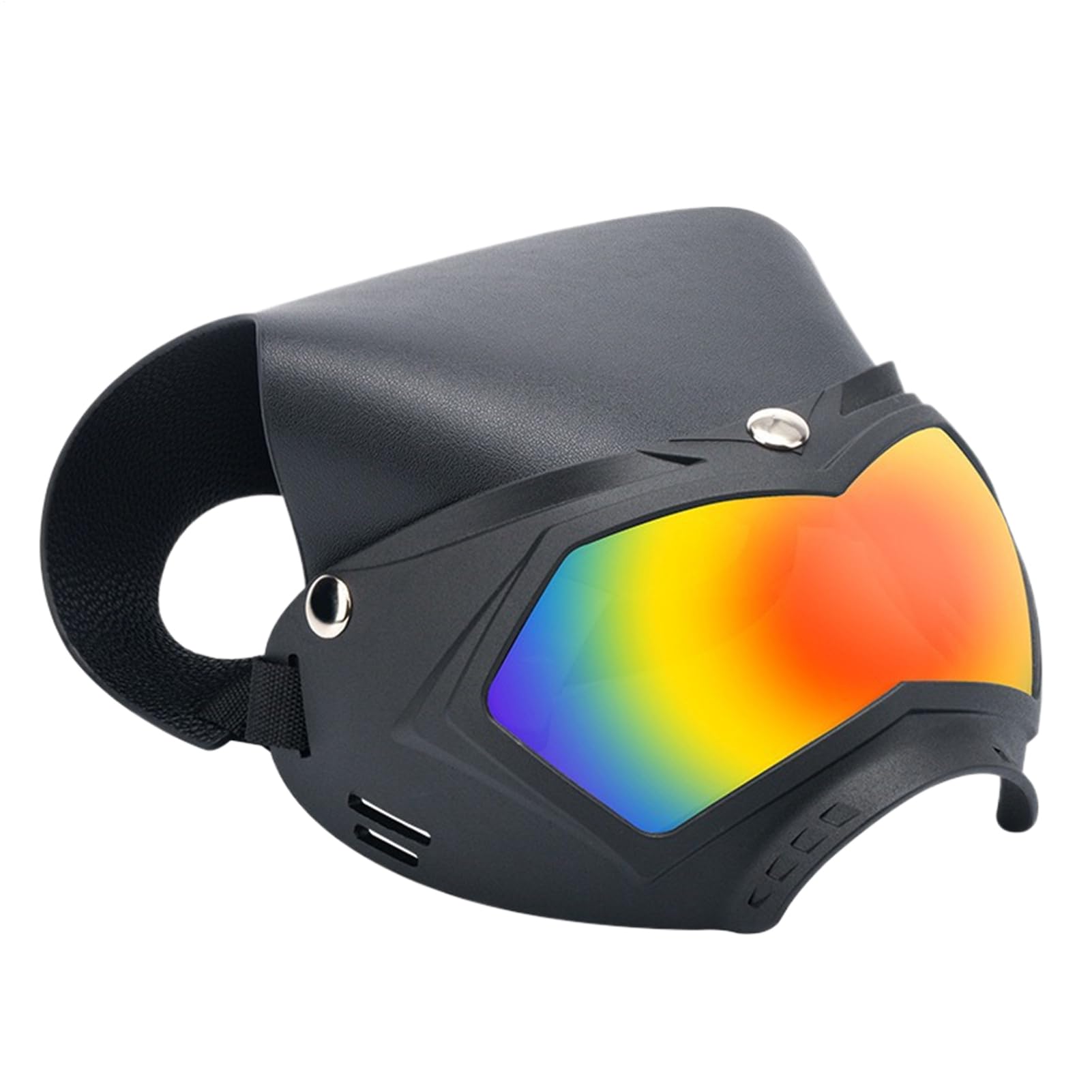 Casque pour chien avec masque anti-neige de qualité supérieure et sangle réglable