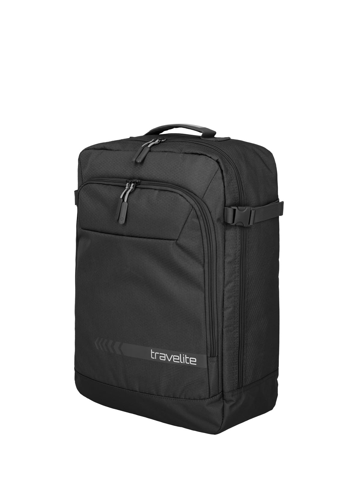travelite hand luggage backpack/bag with flexible carrying option, KICK OFF, daypack for vacation and sports, 50 cm, 35 liters