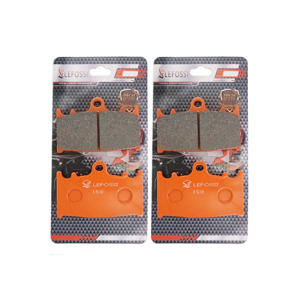 Road Passion Motocicleta Pastillas De Freno Delantero Para KAWASAKI ZX9R (ZX 900 B1/B2) 1994-1995 /ZX6R (ZX 600 F1/F2/F3) 1995-1997 /GPz900 R A7/A8 1990-1996 GPZ900 R (ZX 900 A11) 1998