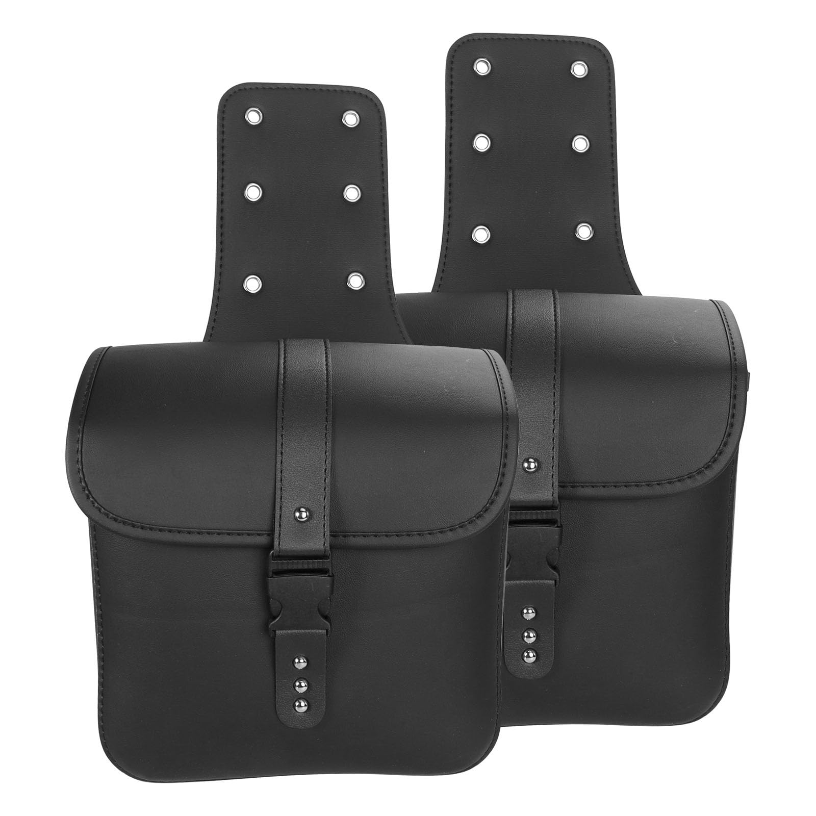 Sac de rangement latéral résistant aux intempéries en cuir - 7