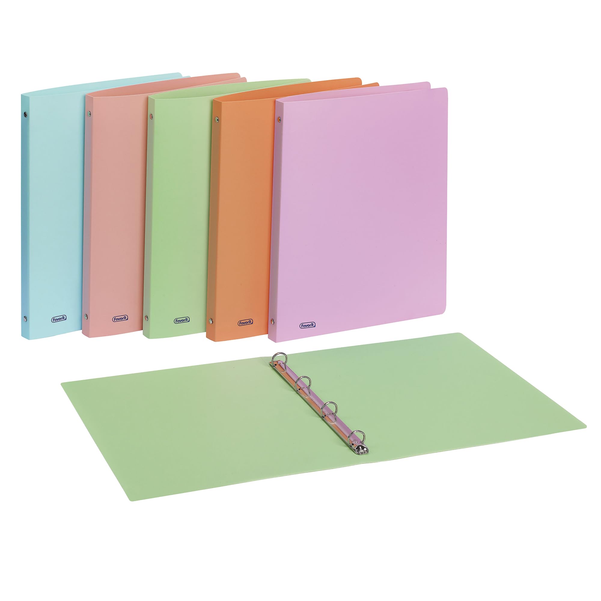 Favorit 400115584 raccoglitore ad anelli A4 Multicolore
