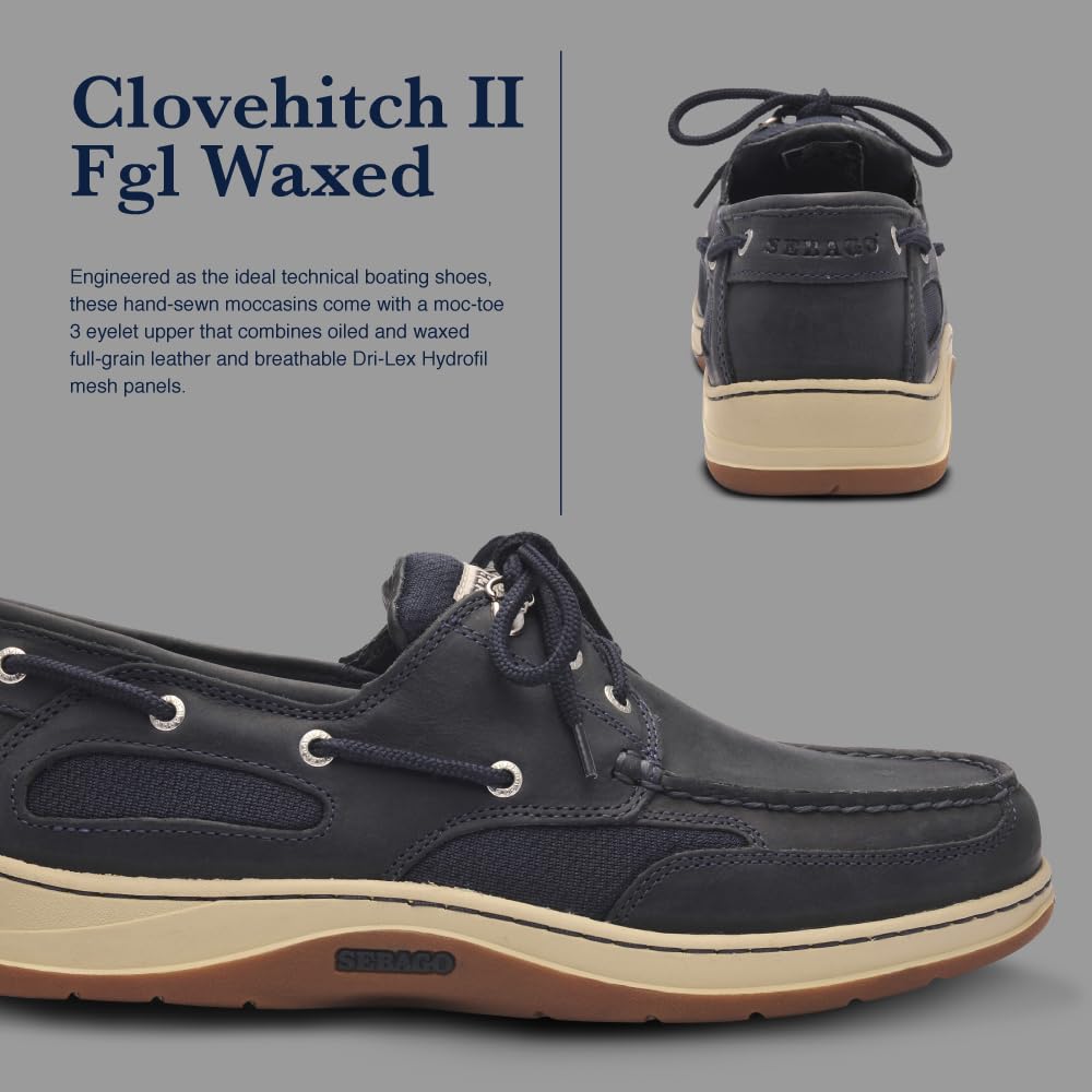 Sebago Clovehitch II FGL Waxed, Zapatos Hombre