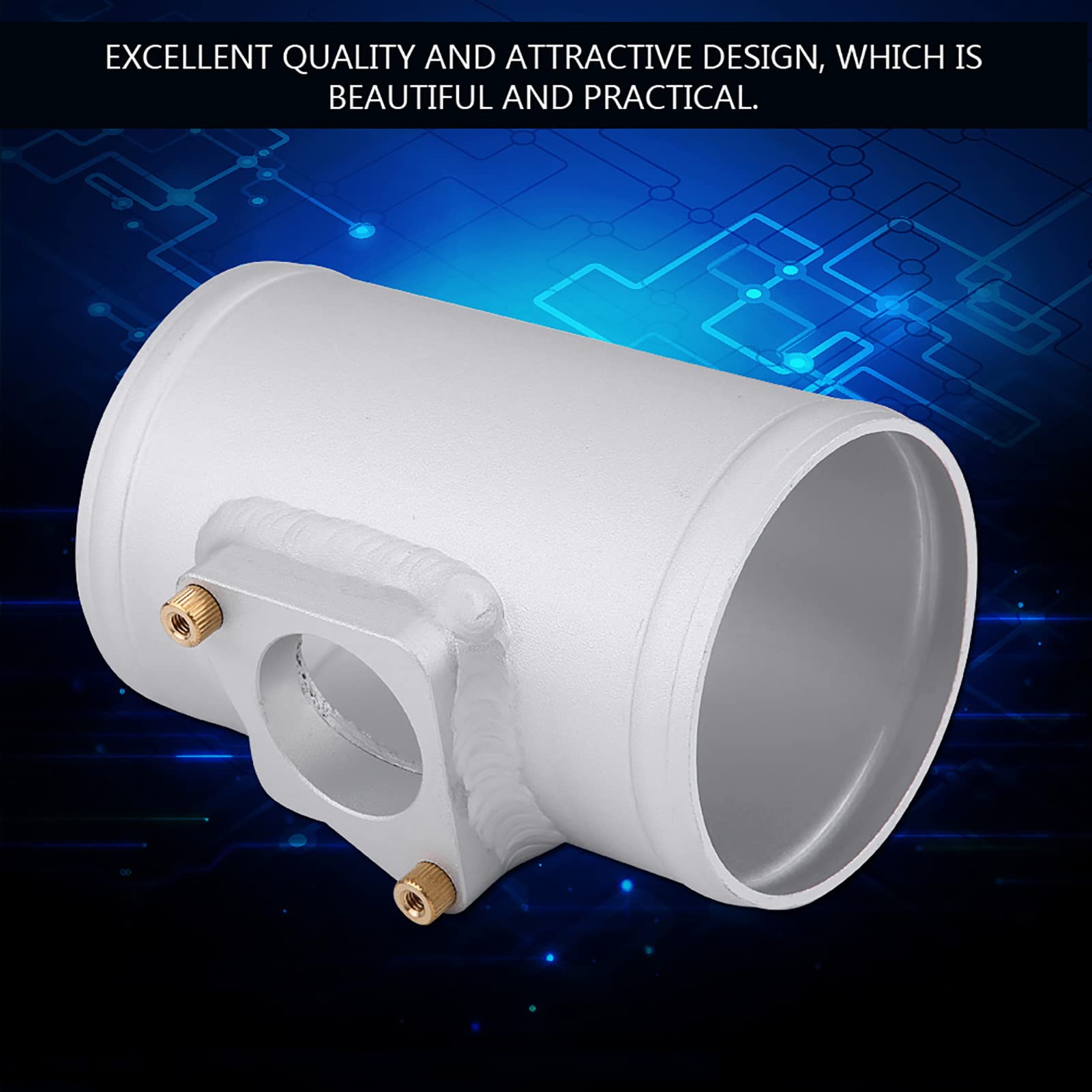 Adattatore Sensore Flusso Aria In Lega Alluminio - Diametro Esterno 70mm, Per Auto, Risparmio Carburante - Foto 2