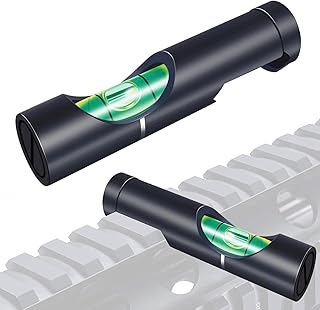 Scope Leveling Kit, High Precision Bubble Scope Rail Level Mounting Bubble Level, Professional Bubble Scope Leveling System - Satmem