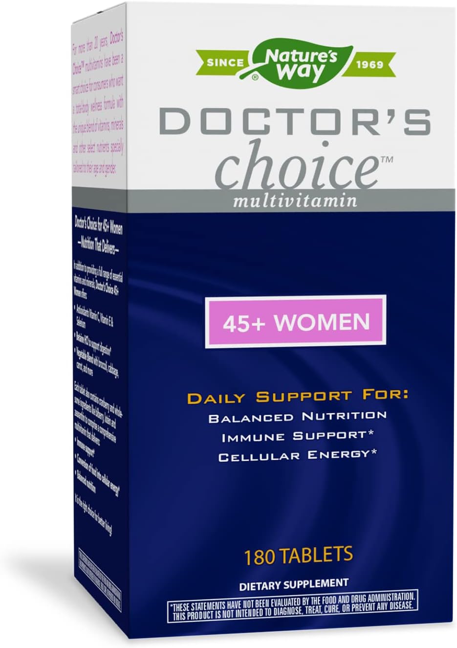 Nature’s Way Doctor’s Choice Multivitamin for Women 45