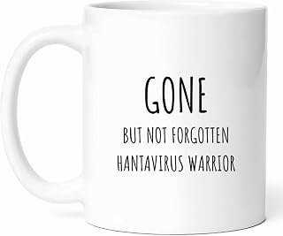 Hantavirus Survivor Mug - Viral Coffee Cup - Funny Gift From - Respiratory Illness Tea Mugs - Health Cups - 11 Oz Ceramic Gifts For Birthday, Him, Her, Day, Support, Doctor, Medical Research, Recovery