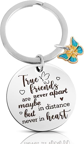 Ouligay Best Friend Keychain: A Sentimental Gift for a Close Pal