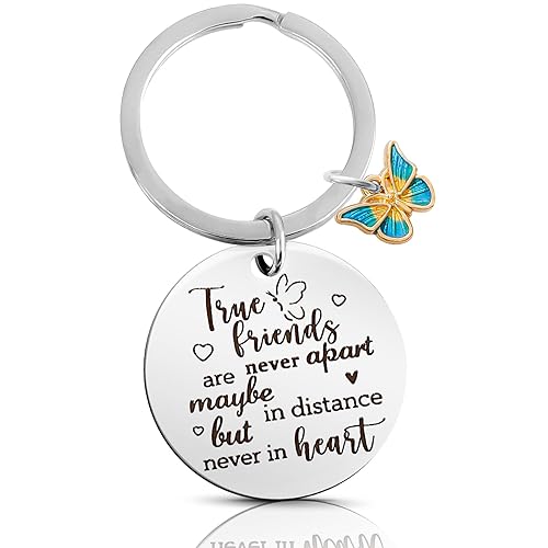 Best Friend Keychain Friendship Gifts for Women Bestfriend Birthday Gifts