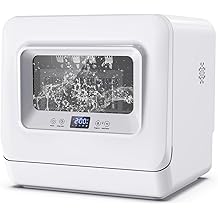 Dishwashers- Countertop Dishwasher Fully Automatic Home Installation-Free Smart Drying Desktop Dishwasher Perfect for Home, Apartments & Rvs