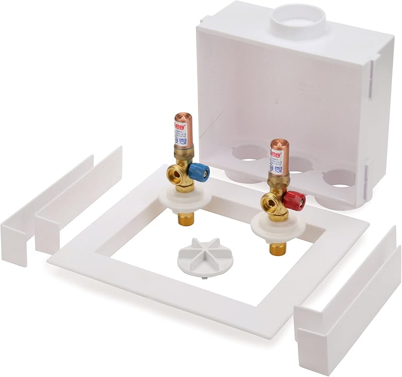 Caja Tomacorriente para Lavadora de Poliestireno - 1 Unidad