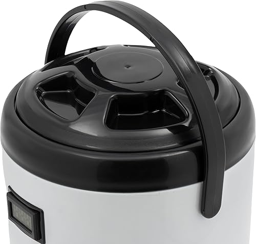 Miniatura 7 de Dispensador de bebidas aislado, termómetro dispensador de bebidas frías y calientes de acero inoxidable, dispensador de agua de 8 litros con espita