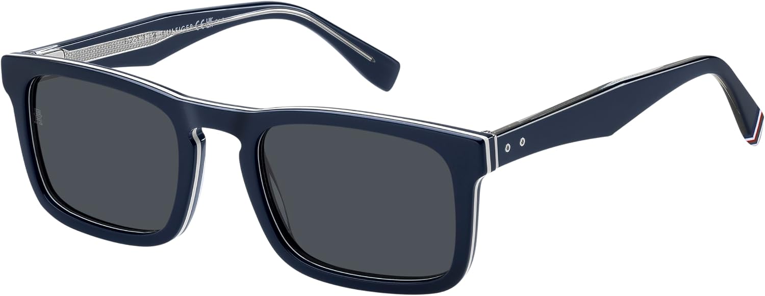 Tommy Hilfiger Men's Sunglasses, blue, 54-22