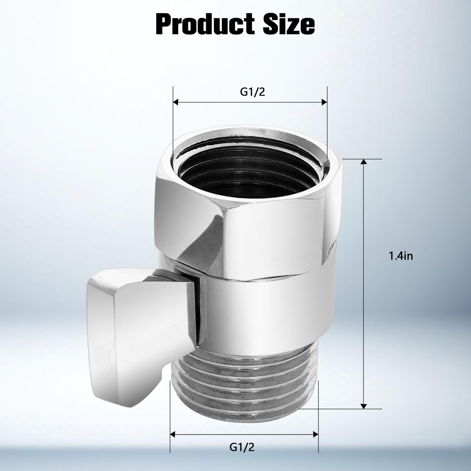 AOYEGIC Dusche Durchflussbegrenzer Set | 3 Stück G1/2 Wasserstop | Für Wassereinsparung & Druckregulierung