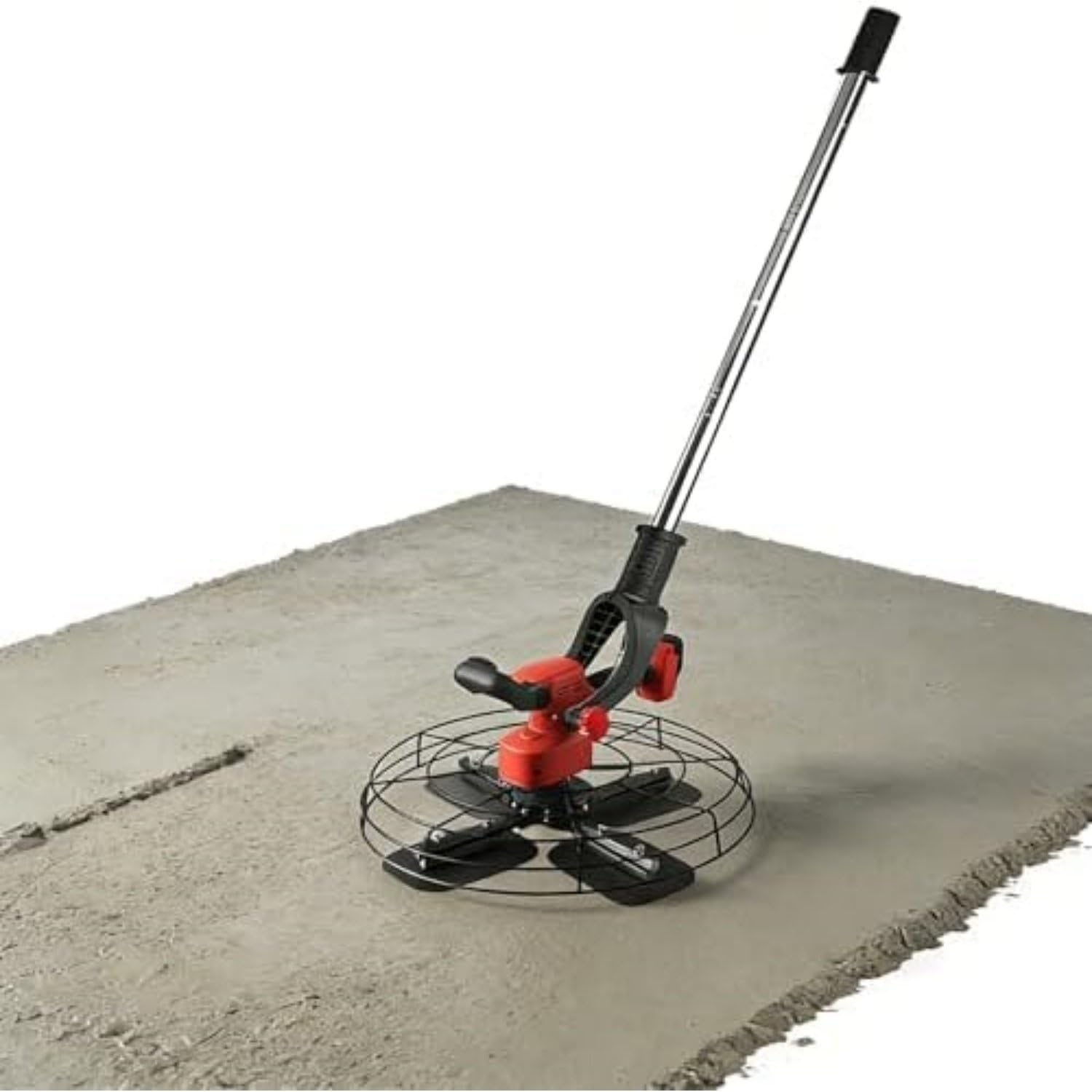 SBCGFY Electric Walk Behind Trowel, 6 Speed Cordless Concrete Cement Mortar Finishing Tool With Dual Power Supply, 30000Mah Battery For Wall Smoothing,20000Mah