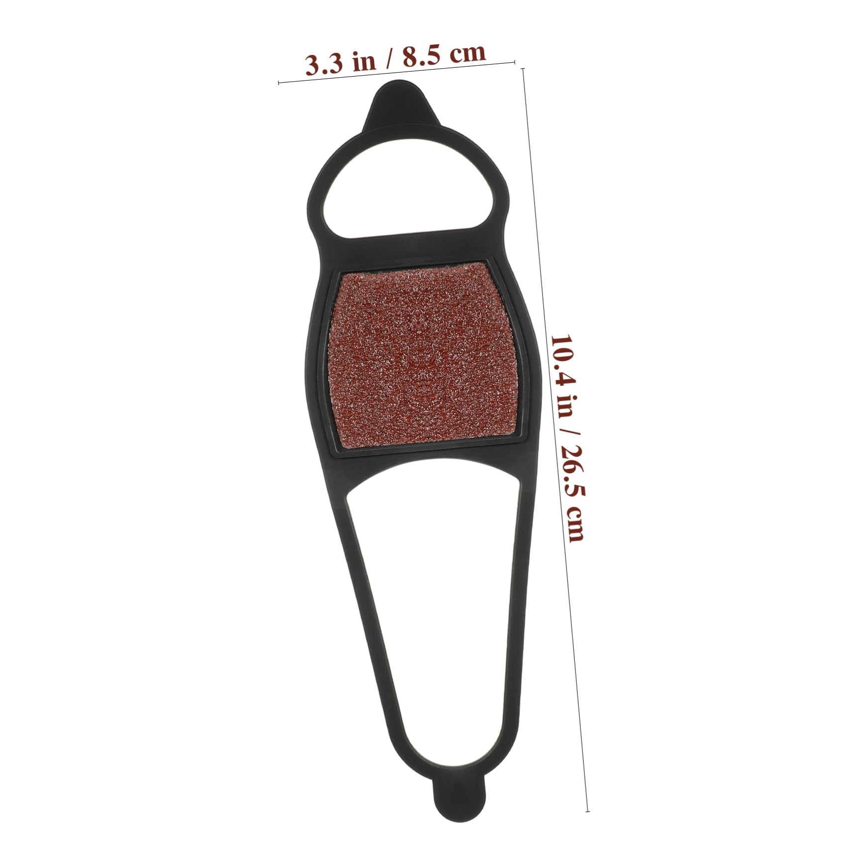 Beavorty 1 Par Crampones Antideslizantes de Arena Gruesa para Calzado Cubrezapatos para y para Senderismo Pesca y Actividades al Aire