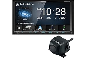 Kenwood DMX9707S 6.95" Digital Media Touchscreen Receiver with Apple CarPlay and Android Auto
