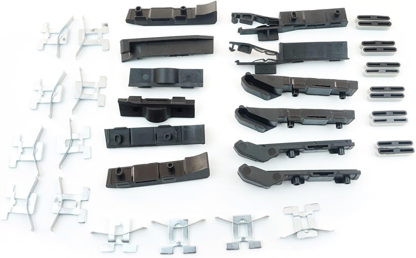 BSR601 Panoramic Sunroof Moonroof Roof Blind Curtain Runner Slider 9000004218 Repair 36 Pieces Set Compatible With N.issa.n Qashqai MK2