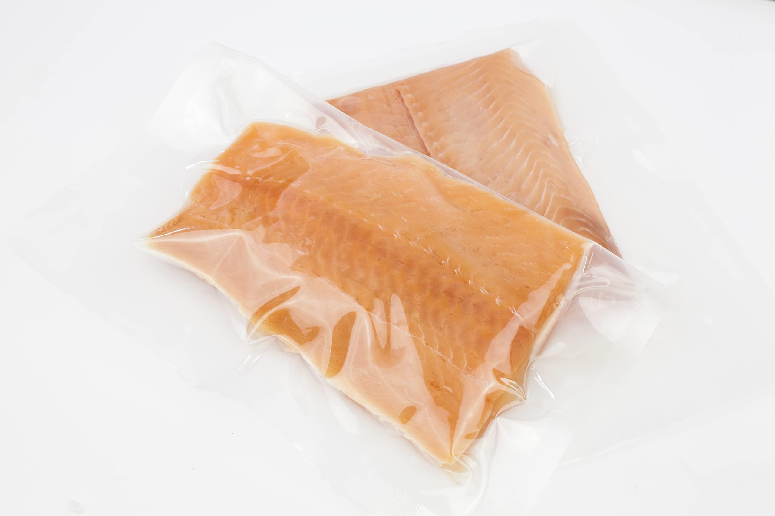 CASO Linea 3 Stelle Sacchetti Sottovuoto per Alimenti, 100 Buste 25 x 35 cm per macchine a campana, adatti alla cottura Sous Vide, senza BPA, spessore 90 μm, Made in Europe