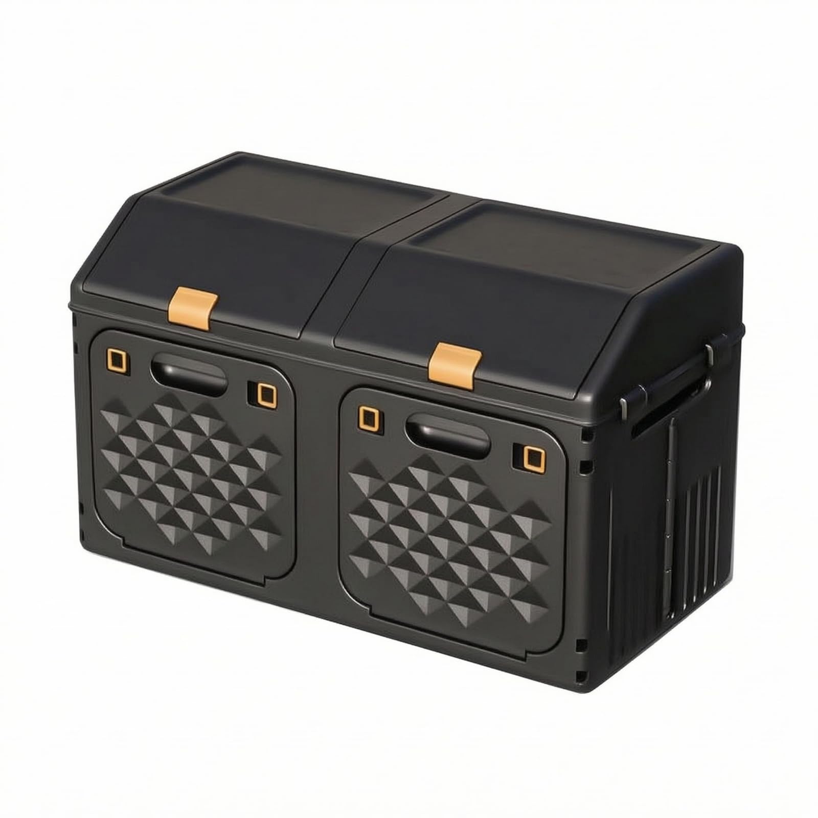 Organizador de coche plegable con manijas reforzadas y caja de gran capacidad de 66L