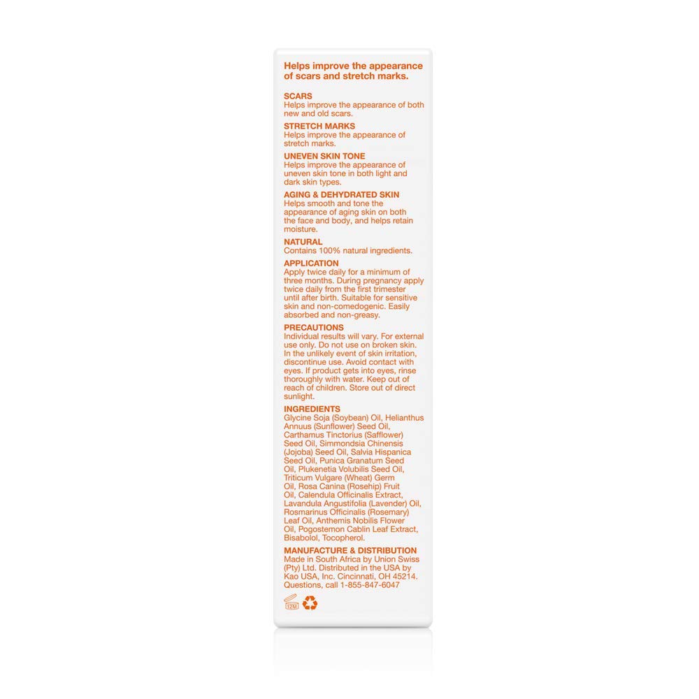 Bio-Oil Skincare Oil (Natural) for Scars and Stretchmarks with Organic Jojoba Oil and Vitamin E, Face and Skin Moisturizer, with Natural Rosehip Oil and Sunflower Oil, 6.7 Ounce, For All Skin Types : Everything Else