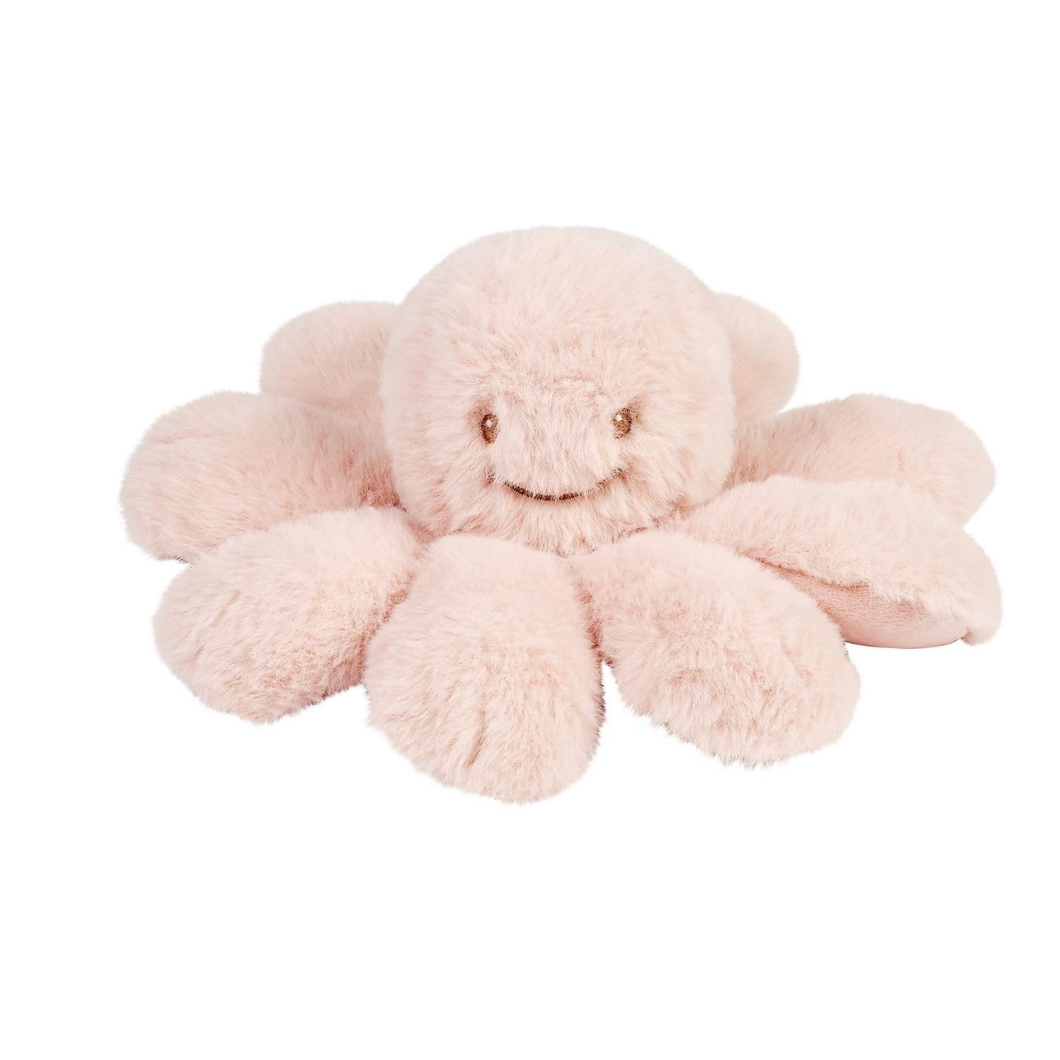 Nattou Lapidou Doudou Pulpo con Sonajero – Peluche Sensorial Bebé – Juguete Suave con Sonajero – Desarrollo Motor – 25 cm – Rosa Polvo