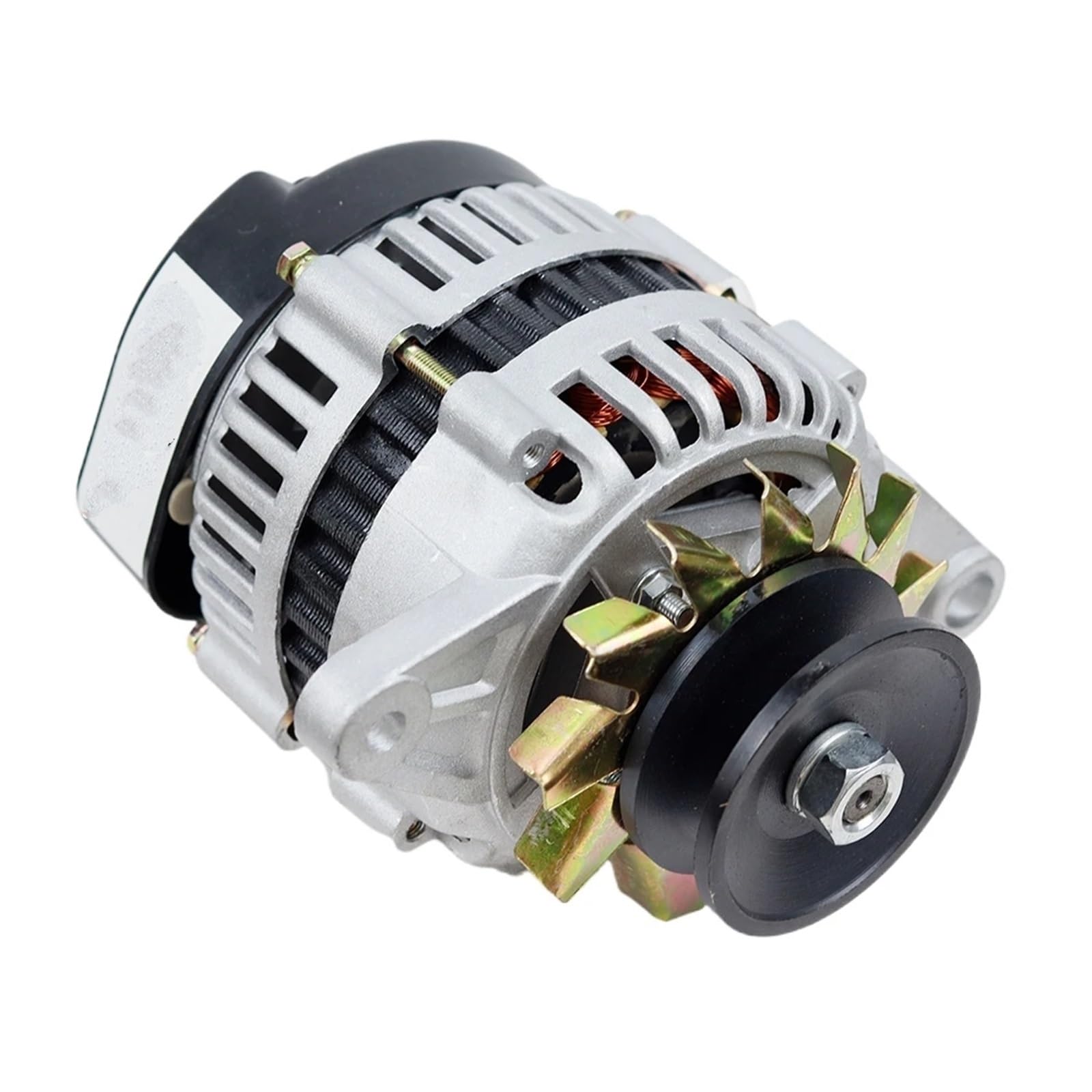 Car Alternators 2000W 12V 24V for AC Permanent Magnet Brushless for pure copper Generator(12V,Double head)