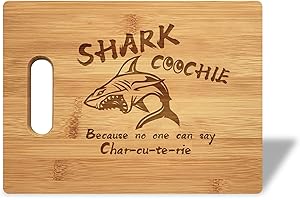 Funny Shark Chopping and Charcuterie Board