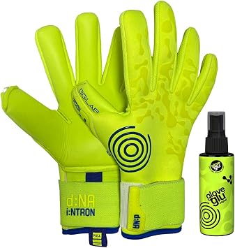 GLOVEGLU iNTRON Orginal TF + Mini gloveglu Goalkeeper Gloves Size 10