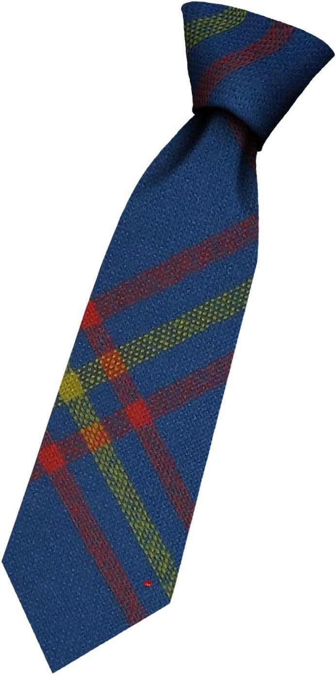 I LUV LTD Boys All Wool Tie Woven And Made in Scotland in MacLaine of Lochbuie Ancient Tartan