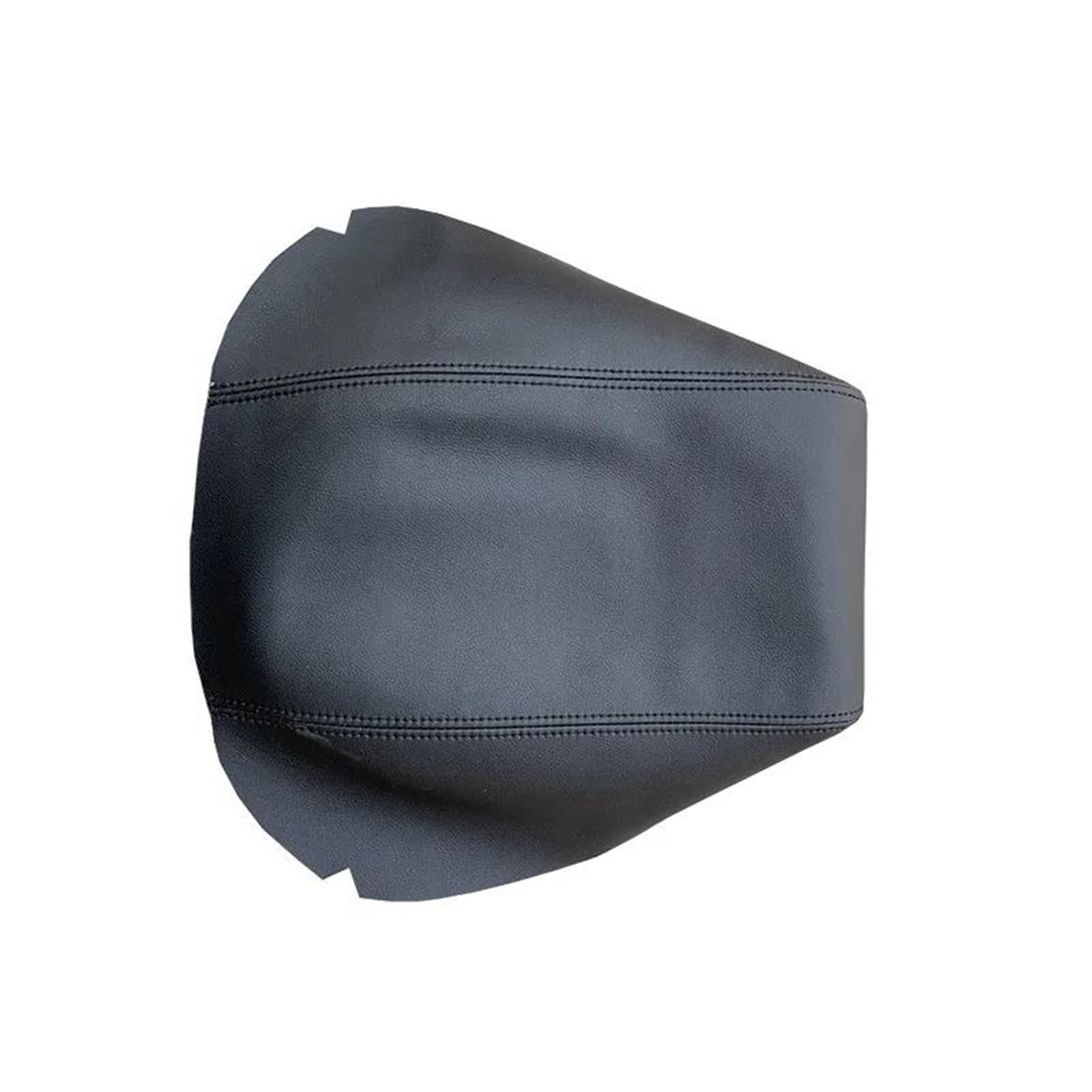 Central Console Protective Armrest Box Cover For Ford For Explorer 2011- 2018 Car Accessories PU Case armrest protector(Black)
