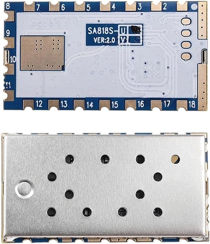 SA818S Voice Transceiver Module 1W Wirreless Annal0g Intercom Module UIHF 400-480 MHz VIHF 134~174 MHz for Walkie Talkie Module