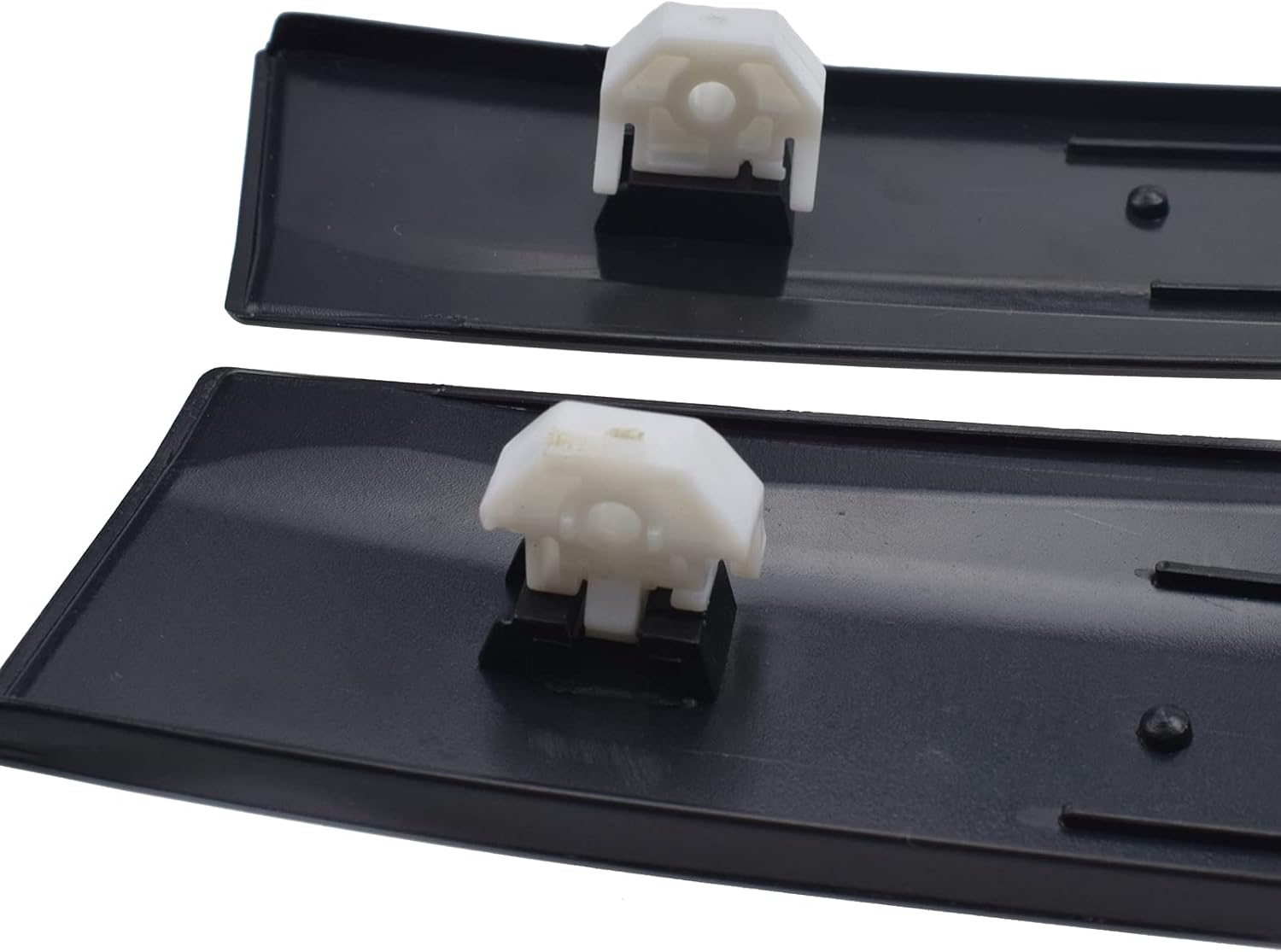 2PCS Door Pillar Trim Driver & Passenger Side For Honda Civic 1992-1995 1.5 1.6L