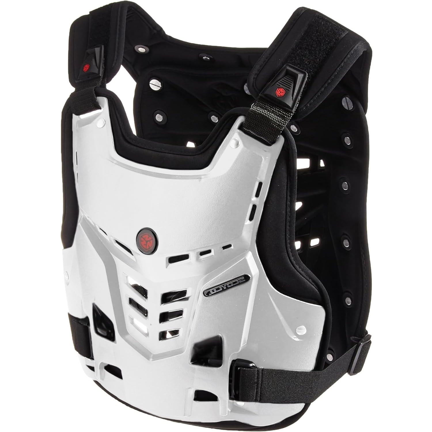 Motorcycle Street Bike Chest and Back Protector Off-Road Dirt Bike Vest Protector Motocross Armor Body Guard Vest for Racing Cycling Skiing