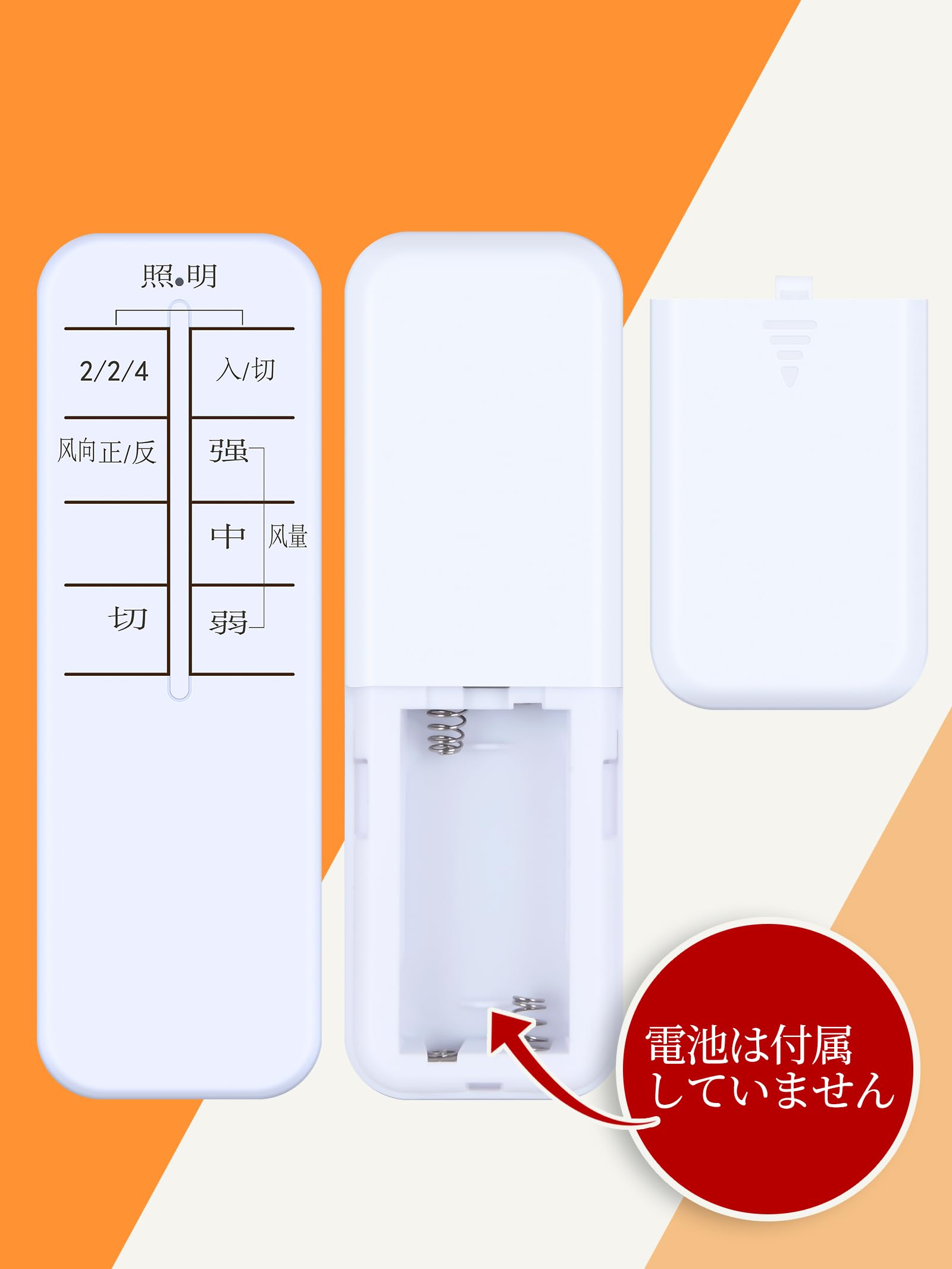 Amazon | シーリングファンリモコン for VINEX (CH1) 互換 (TI-CF44WH
