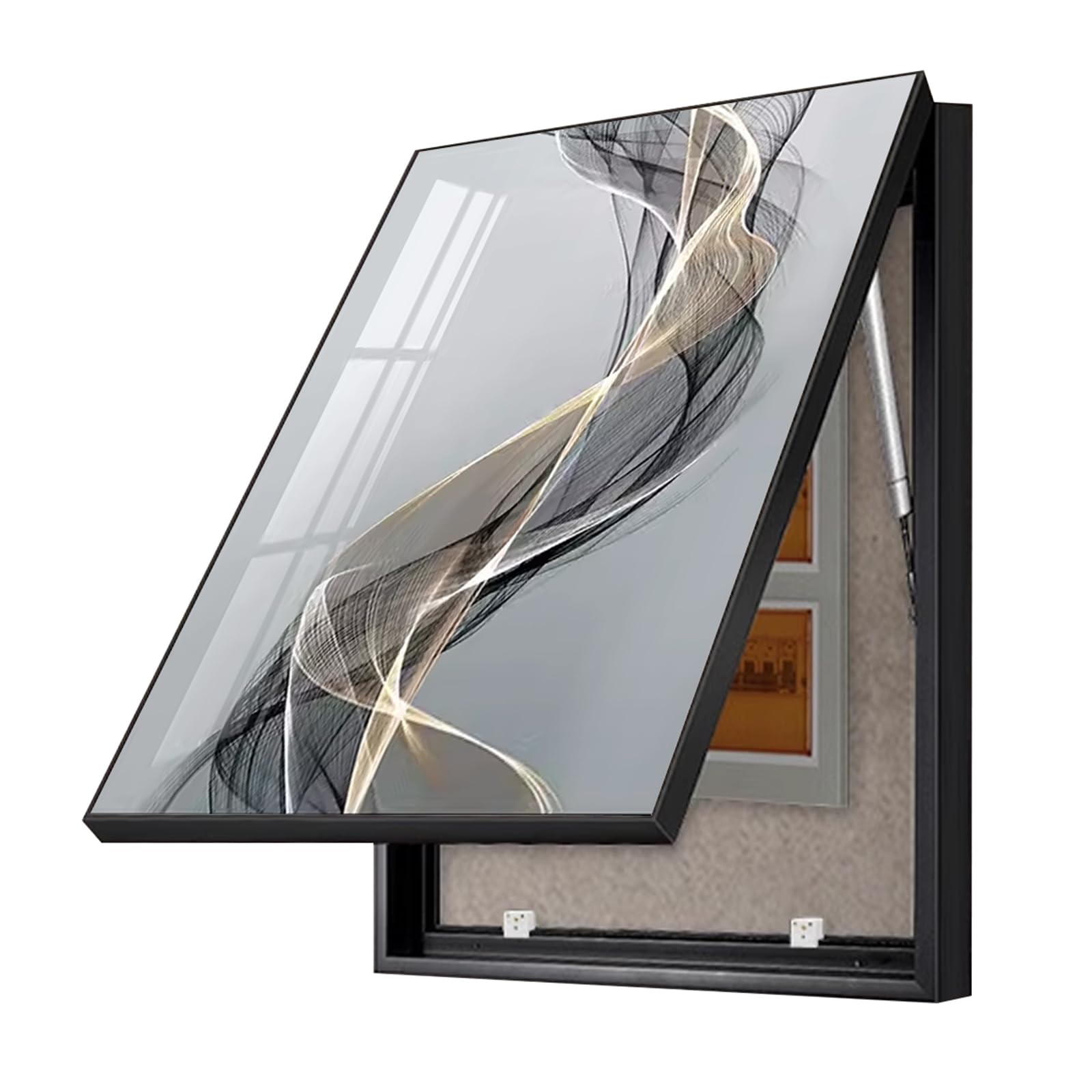 Panel cover, Distribution box decorative box hidden painting drilling-free electrical panel decorative painting