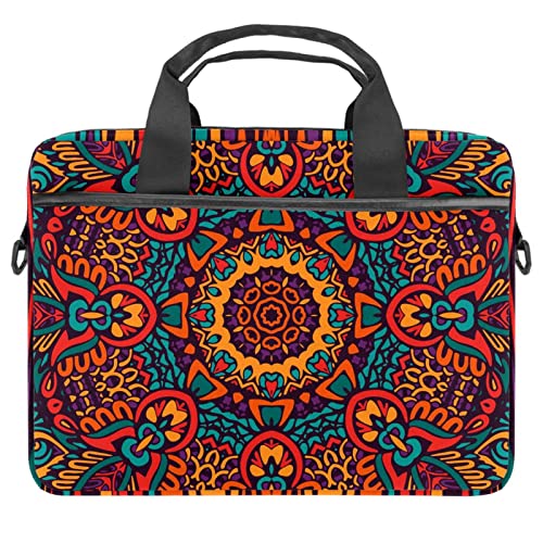 Sacoche ordinateur portable 13.3 protégez votre pc avec style mandala rétro